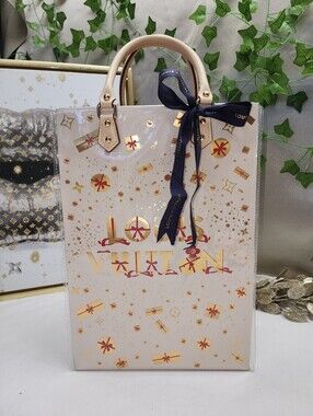 Authentic Louis Vuitton Limited Edition Shopping Bag In PVC Tote